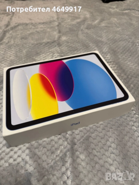 iPad 11 Gen (A16, 128GB, Wi-Fi) – Чисто нов+Apple Pencil Type-C+Калъф, снимка 1