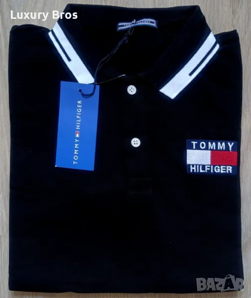 Мъжки тениски с яка Tommy Hilfiger, снимка 1