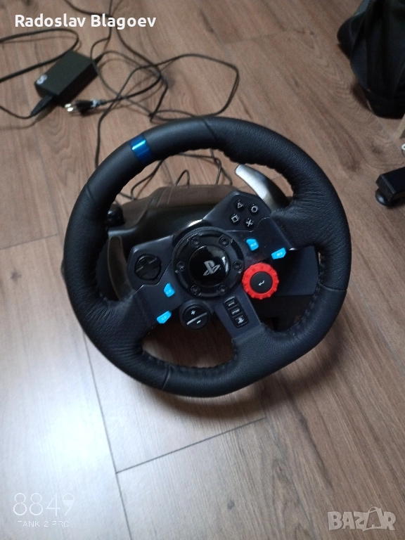 Logitech g29 гейминг кормило става за PlayStation 3 4 и 5, снимка 1