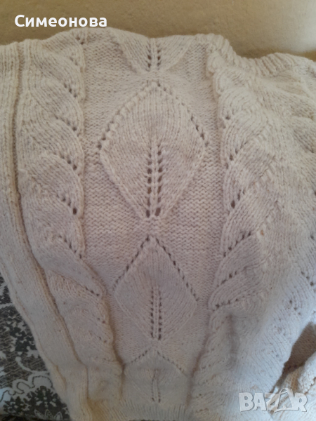 Дамска плетена блуза на две куки, снимка 1