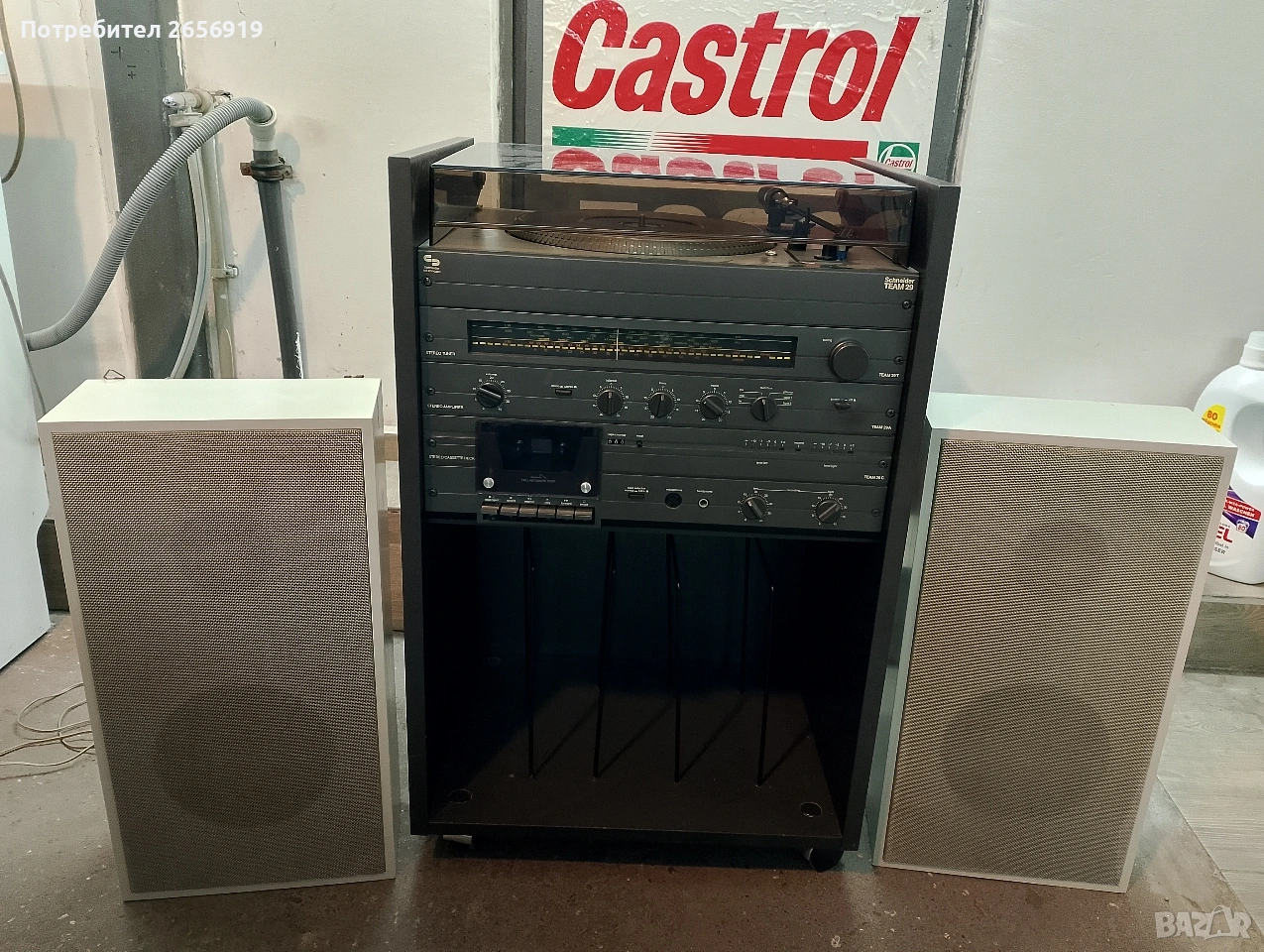 Винтидж стерео система Schneider , снимка 1