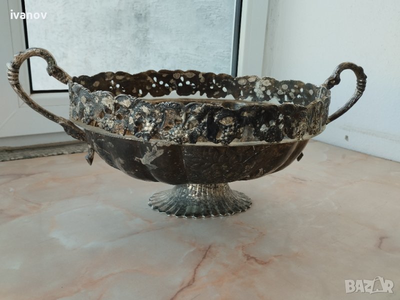 Голяма посребрена фруктиера , снимка 1