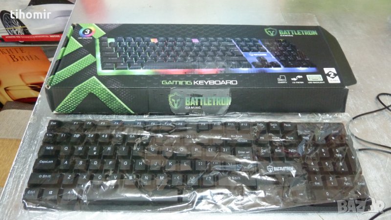 Геймърска клавиатура Battletron, снимка 1