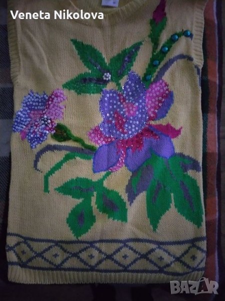 Плетена блуза-туника , снимка 1