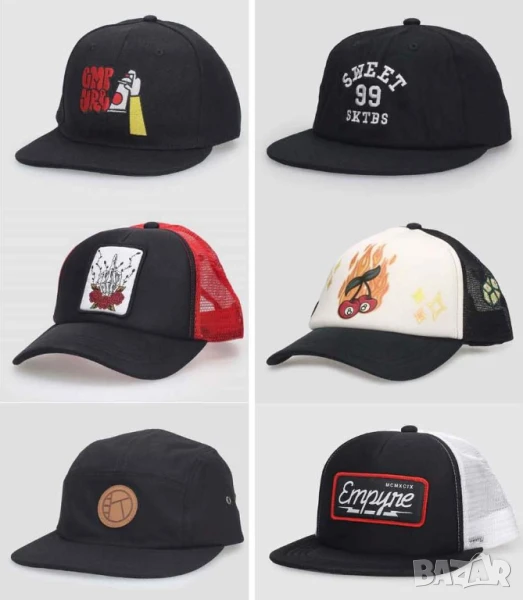 Супер яки шапки с козирка Empire, Kazane, Sweet SKTBS, Alab, снимка 1