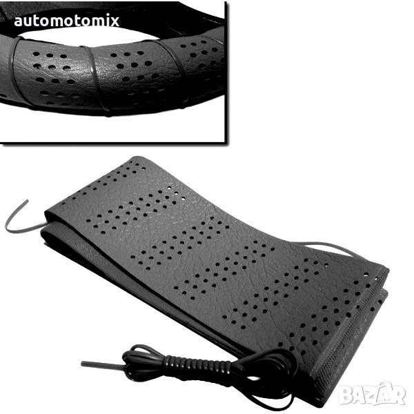 КАЛЪФ ЗА ВОЛАН 42см., ШИЕЩ СЕ, Черен - 257035, снимка 1