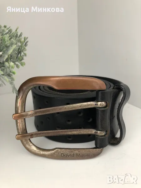 David Mayer- дамски колан, естествена кожа, снимка 1