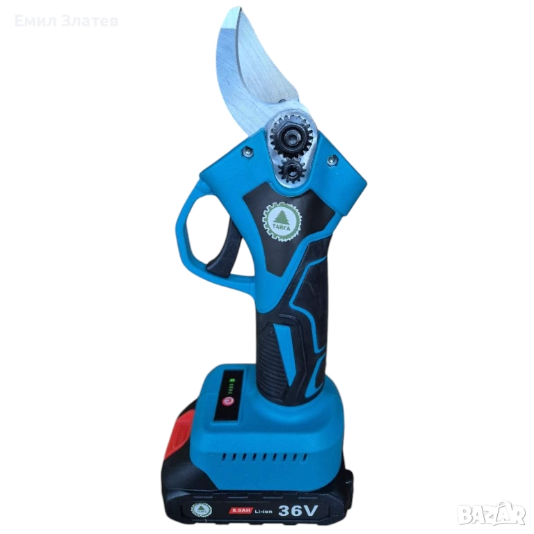 Акумулаторна лозарска ножица Тайга, 36V, снимка 1