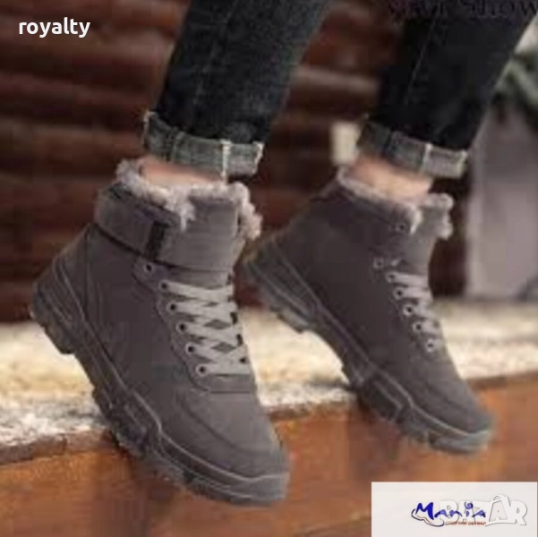 Мъжки боти с топла вата, снимка 1