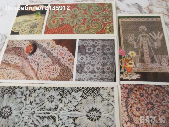 Мильо, ръчно плетиво. Дантела-Русское кружево., снимка 14 - Други - 35514581