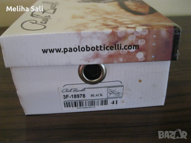 Красиви официални обувки на Paolo Botticelli - 41 номер, снимка 9 - Дамски елегантни обувки - 44746297