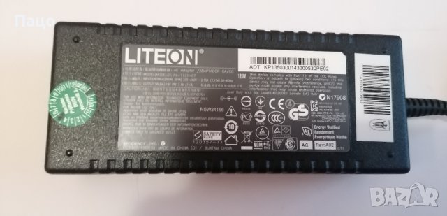 19V 7.1A/135W  LITEON  PA-1131-07, снимка 3 - Лаптоп аксесоари - 39559652