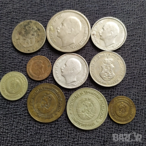 10 стари български монети ( 1888-1981 г. ), снимка 3 - Нумизматика и бонистика - 52678912