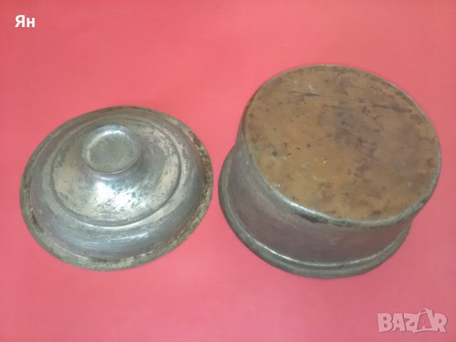 Стара Ретро 100-годишна Калайдисана Медна Тенджера-1920-те , снимка 3 - Други ценни предмети - 39593771