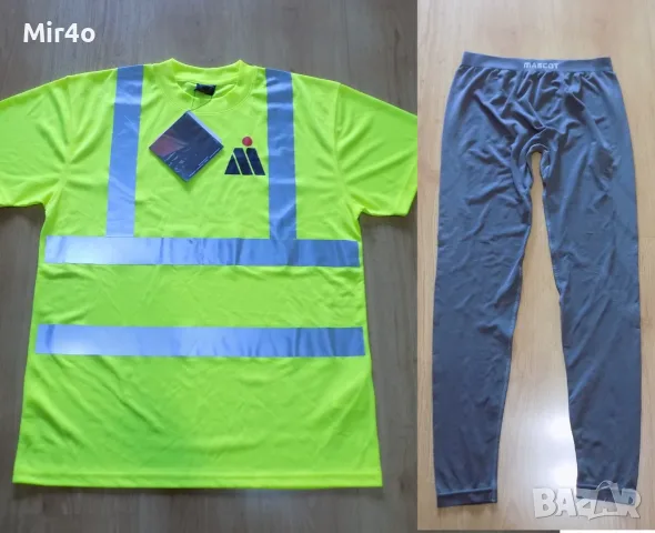 нова работна тениска mascot клин блуза фанела горнище мъжка оригинал L/L-XL