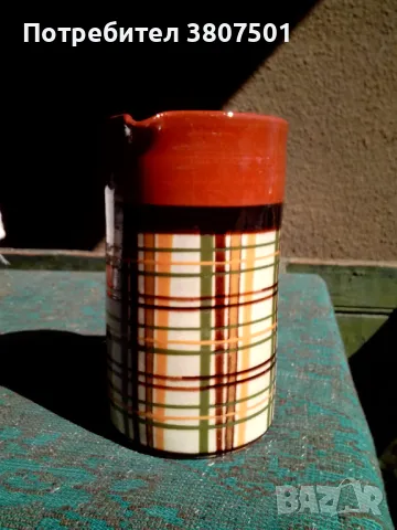 Глинена кана-антика, снимка 2 - Антикварни и старинни предмети - 49481889