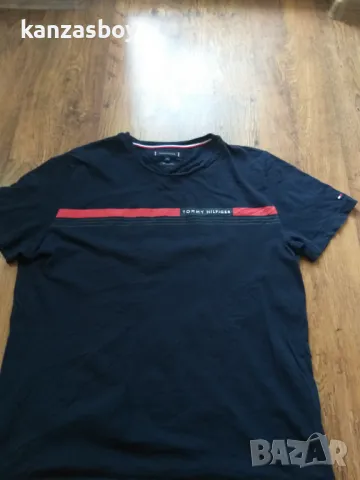 tommy hilfiger - страхотна мъжка тениска 2XL, снимка 4 - Тениски - 47368227