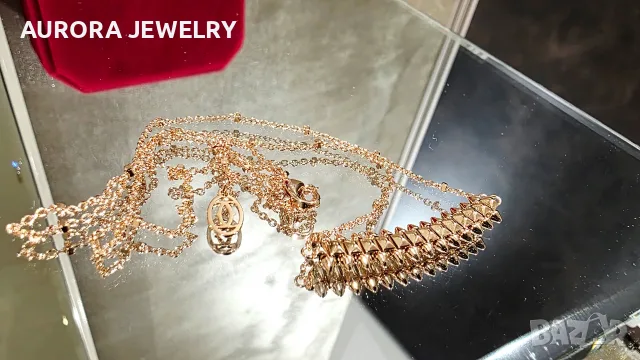 CARTIER Clash de Cartier Rose Gold Small Model Дамско Колие, снимка 6 - Колиета, медальони, синджири - 55735699