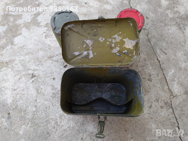 Военна метална кутия , снимка 4 - Антикварни и старинни предмети - 52433128