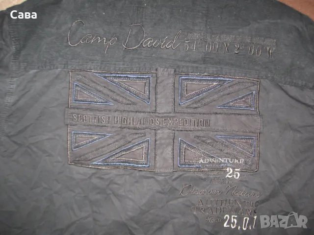 Риза CAMP DAVID  мъжка,Л, снимка 7 - Ризи - 47792540