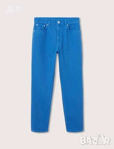 Сини дамски дънки, снимка 2 - Дънки - 51912784