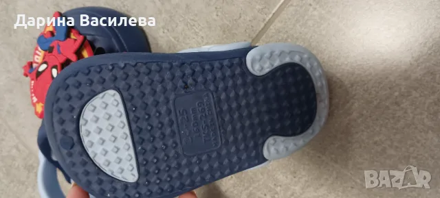 Нови Детски чехли/джапанки тип крокс със Спайдърмен 24/25, снимка 4 - Детски джапанки - 56117216