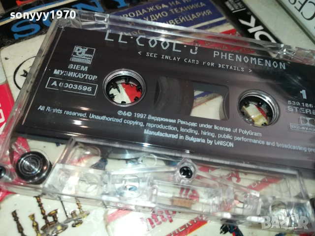 LL COOL J-ORIGINAL TAPE 2805251710, снимка 5 - Аудио касети - 50460390