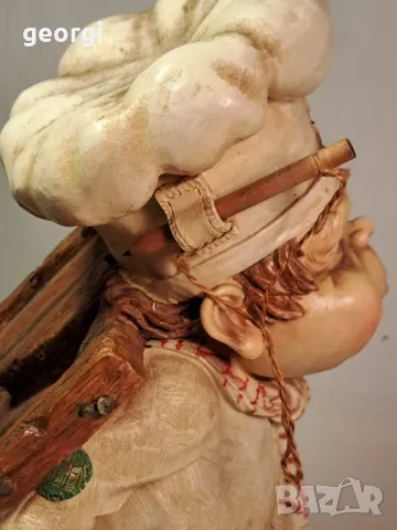 голяма колекционерска фигура Laaf на Шеф готвач   7/1, снимка 4 - Колекции - 49666340