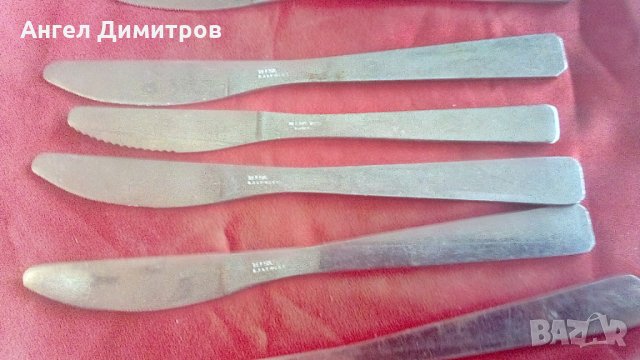 Десет соц метални ножа Терна Велико Търново, снимка 5 - Колекции - 34093346