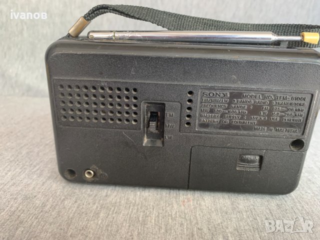 радио Sony TFM 6100L, снимка 3 - Радиокасетофони, транзистори - 41247068
