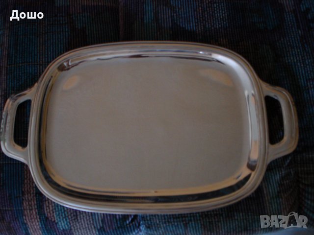 Поднос хром/ никелова стомана
