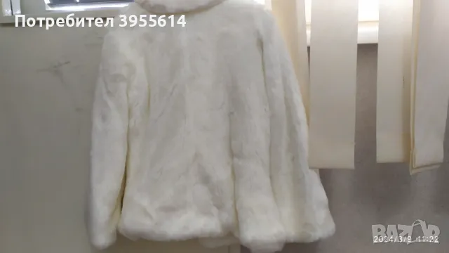 Продавам дамско късо палто от еко кожа, снимка 4 - Палта, манта - 48600060