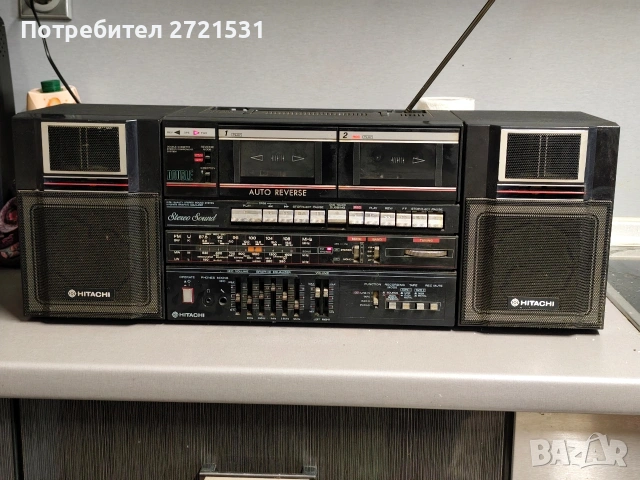 Радиокасетофон Hitachi TRK-W550E 