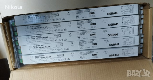 Електронно запалване / баласт Osram Quicktronic QT-FH 2x21/230-240 DIM, снимка 8 - Други - 41631932