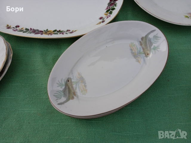 Порцелан български 20 части, снимка 8 - Чинии - 36277256