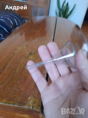 Стара стъклена фуния #2, снимка 5 - Други ценни предмети - 48457621