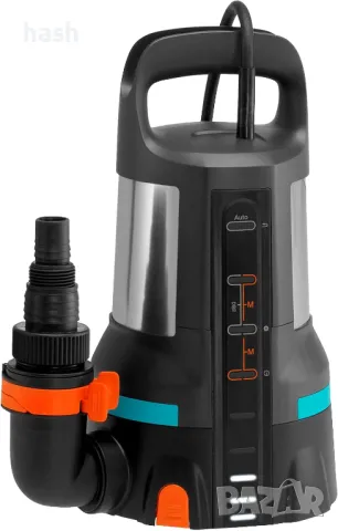 Потопяема помпа за чиста вода Gardena Clear Water 11000 Aquasensor /09034-20/, снимка 3 - Други инструменти - 49289752