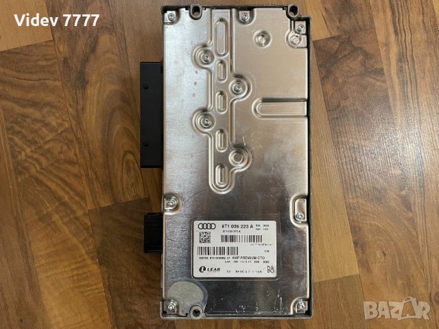 Оригинален усилвател Audi Bang & Olufsen 3G+ 8T1035223A Ауди A4 A5 S4 S5 RS4 RS5, снимка 3 - Аксесоари и консумативи - 40959046