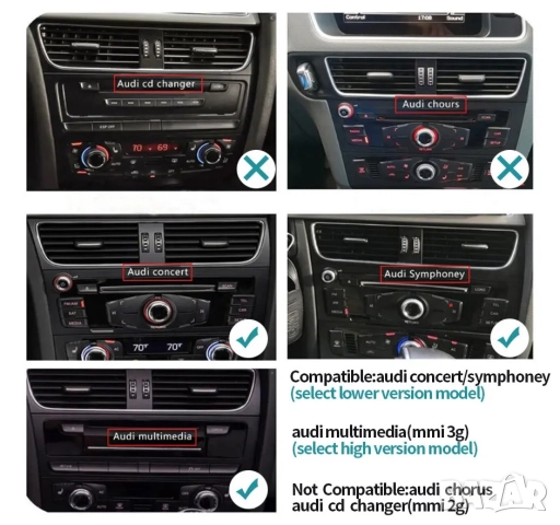 Мултимедия, за Audi Q3, Двоен дин, Android, 10.25", навигация, Ауди Q3, Андроид, Q3, MMI, дисплей, снимка 4 - Аксесоари и консумативи - 52631386