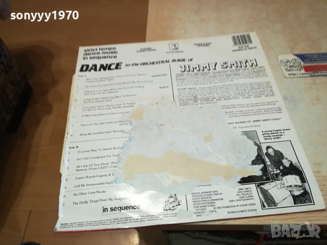 JIMMY SMITH-ПЛОЧА ОТ АНГЛИЯ 1303240911, снимка 10 - Грамофонни плочи - 44739576
