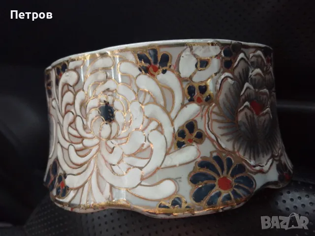 порцеланова японска бонбониера, снимка 4 - Антикварни и старинни предмети - 47567934