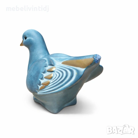 Керамична статуетка на гълъб, снимка 3 - Статуетки - 53650987