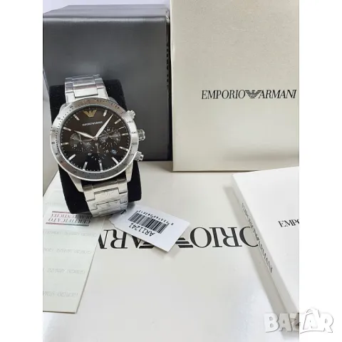 Emporio Armani AR11241 Mario Chronograph, снимка 9 - Мъжки - 47393336