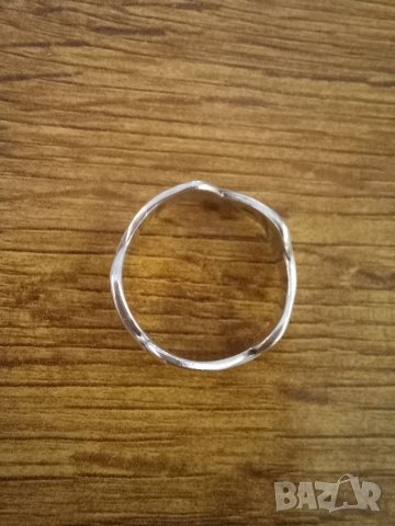 Сребърен пръстен, снимка 2 - Пръстени - 39576548