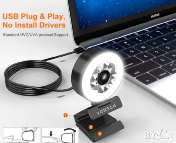 Уеб камера внос Германия , снимка 12 - Камери - 48804862