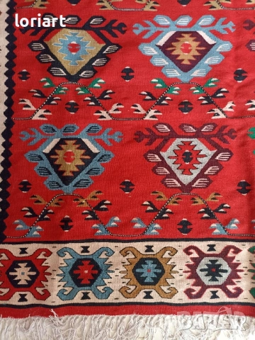 Чипровски килим/винтидж, снимка 3 - Антикварни и старинни предмети - 52366089