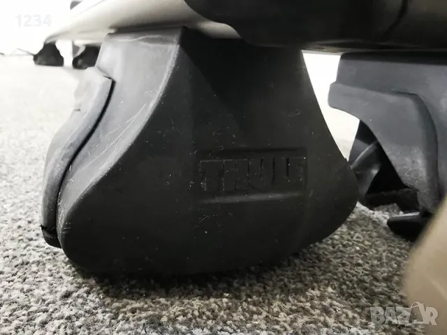 THULE aero bar алуминиев багажник напречни греди за монтаж на надлъжни рейки 140cm, снимка 5 - Аксесоари и консумативи - 50353757