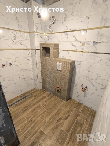 Ремонт на бани и лепене на плочки – свободни дати | 30–40€/м² труд, снимка 9 - Ремонти на баня - 48917149