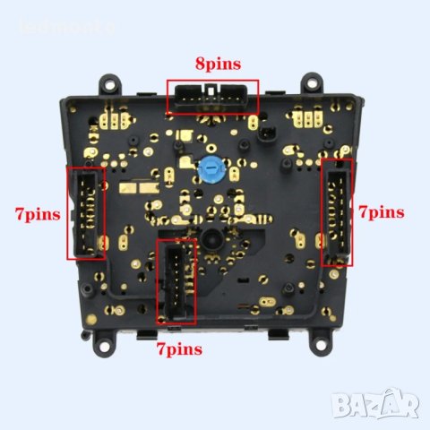 Копчета бутони блок конзола за ел стъкла Mercedes Ml w163 Мерцедес 163 мл Мерцедес, снимка 5 - Части - 44391479