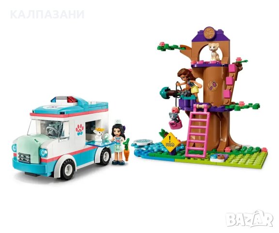 LEGO Friends 41445 - Линейка на ветеринарна клиника, снимка 4 - Конструктори - 40346565